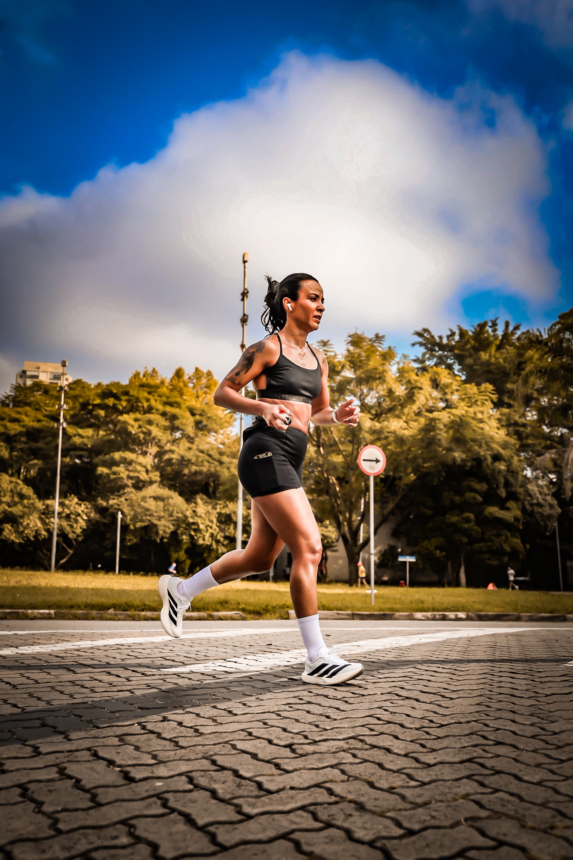 Mari Souza Never Meant to Become a Runner.
