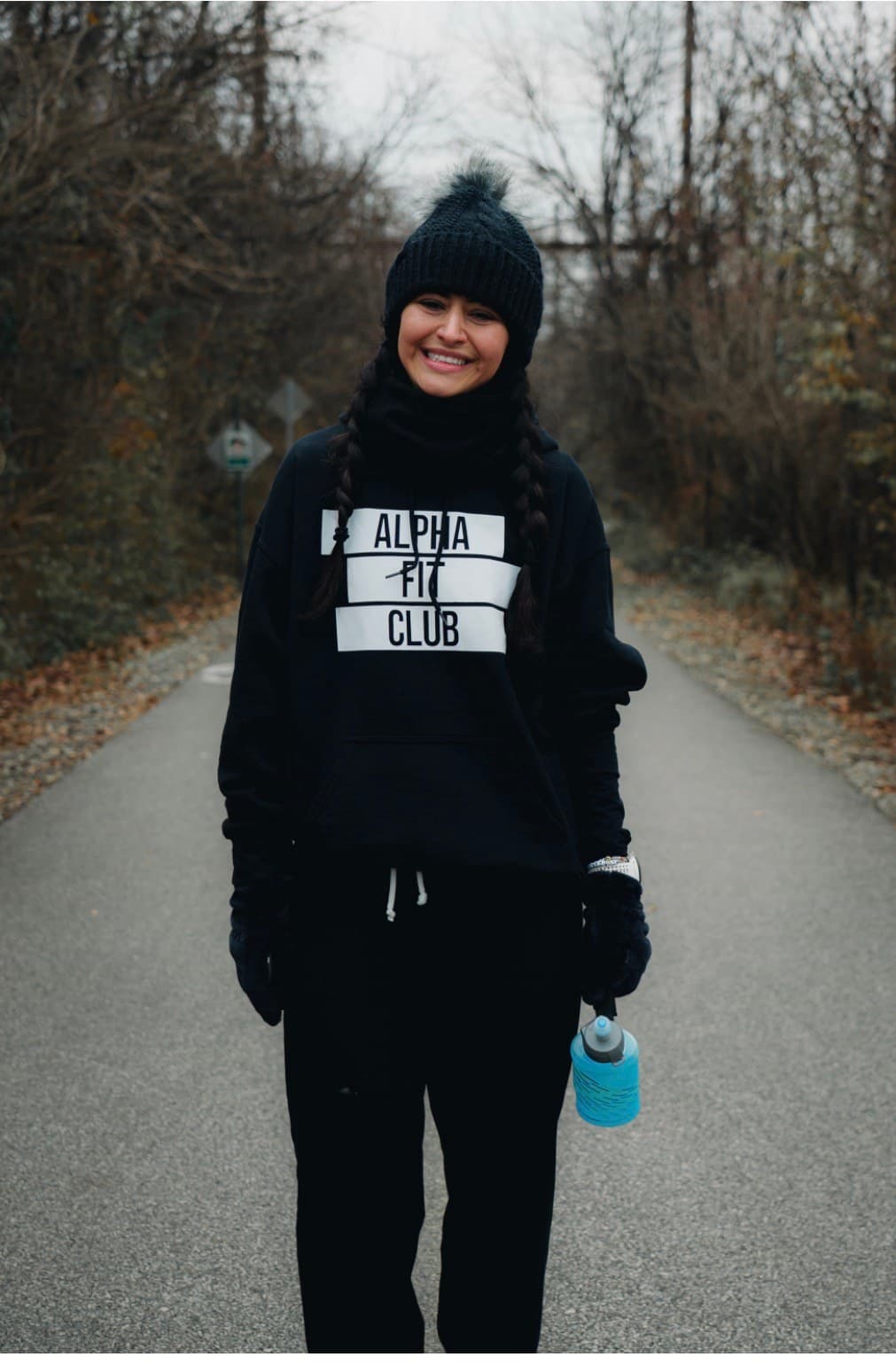 After she finished the ultramarathon